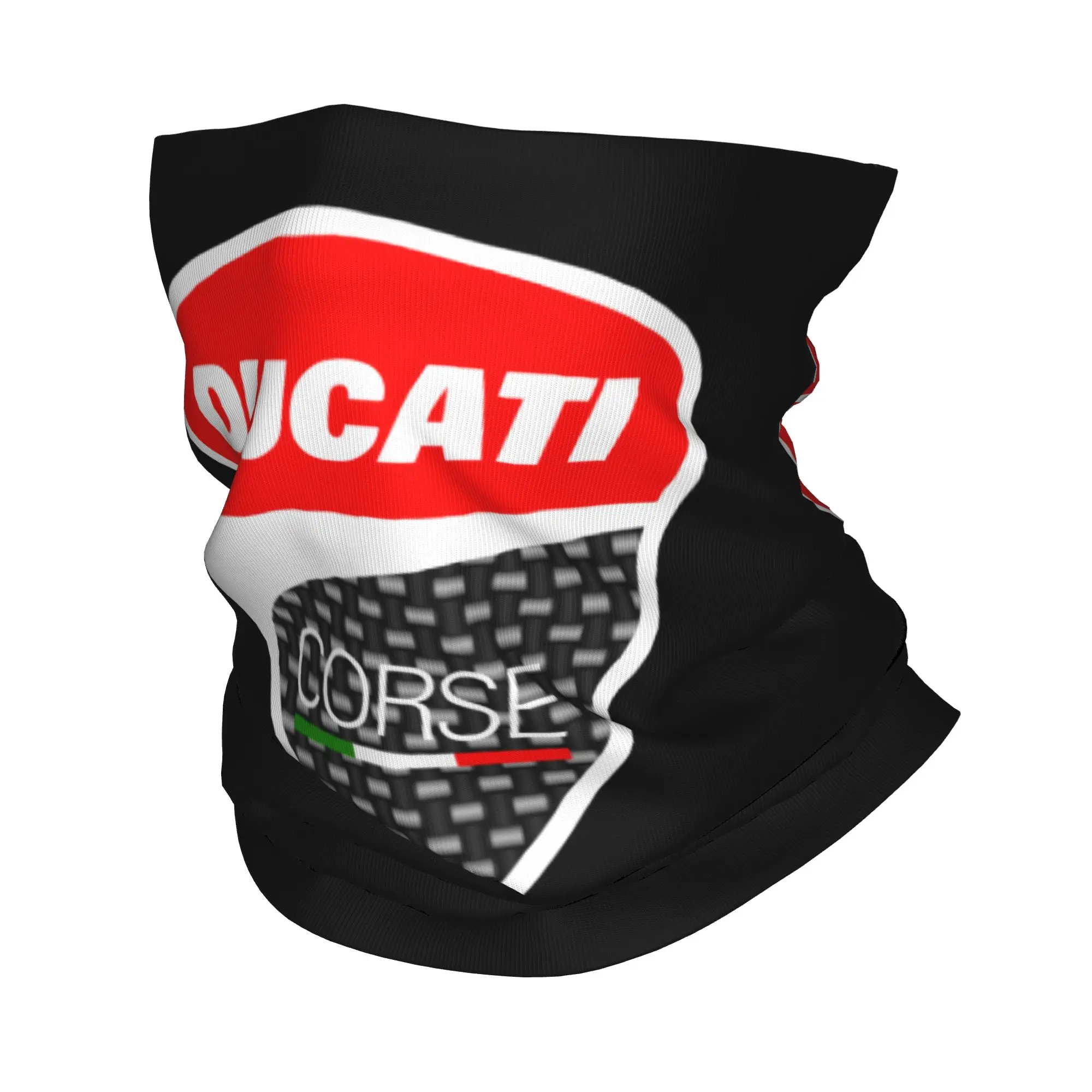 Custom Racing Sprot Ducatis Bandana Neck Gaiter UV Protection Face Scarf Cover Women Men Motorcycle  Headband Tube Balaclava