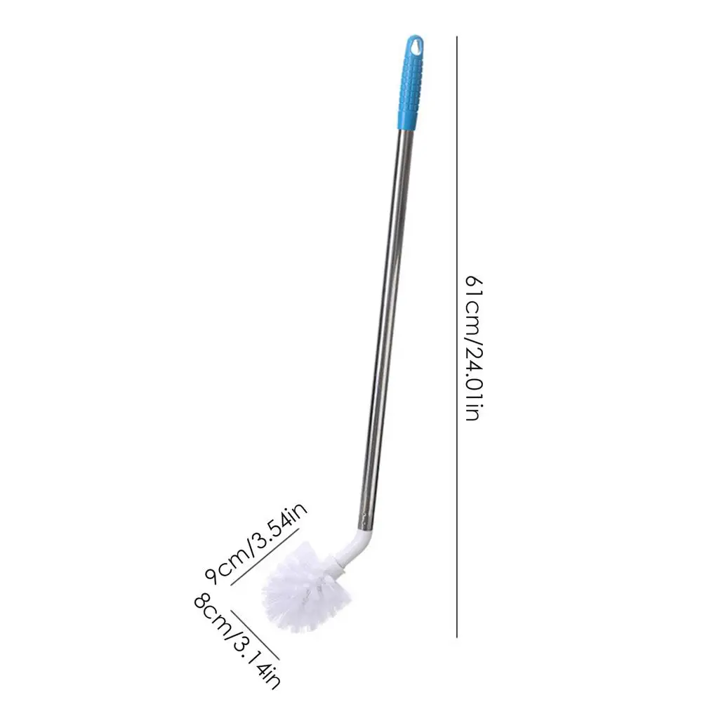 Qisan Lot De 2 Brosses Nettoyage Long Manche – Brosse Bouteille, Casserole, Pot – Nylon Robuste 25,5 Cm – Bleu