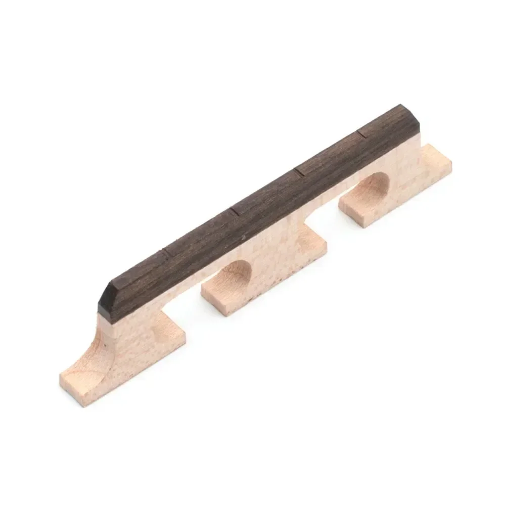 1 pz acero ed ebano 3 piedi Banjo Bridge per 4 5 6 corde Banjos parti di ricambio erhu tool Banjo Bridge Parts accessori