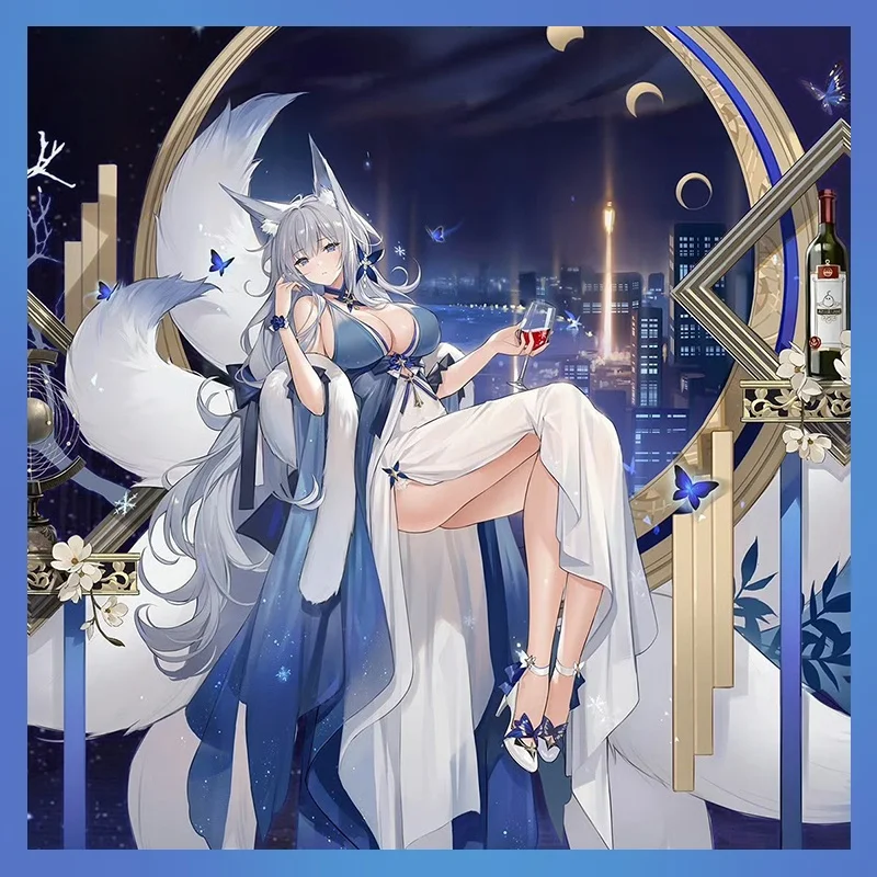 2025 جديد الأزرق الأرشيف شينانو تأثيري حلي هالوين عيد الميلاد لعب الأدوار حفلة كوميدية زي Mooyiyi كوس لطيف S-XL فستان