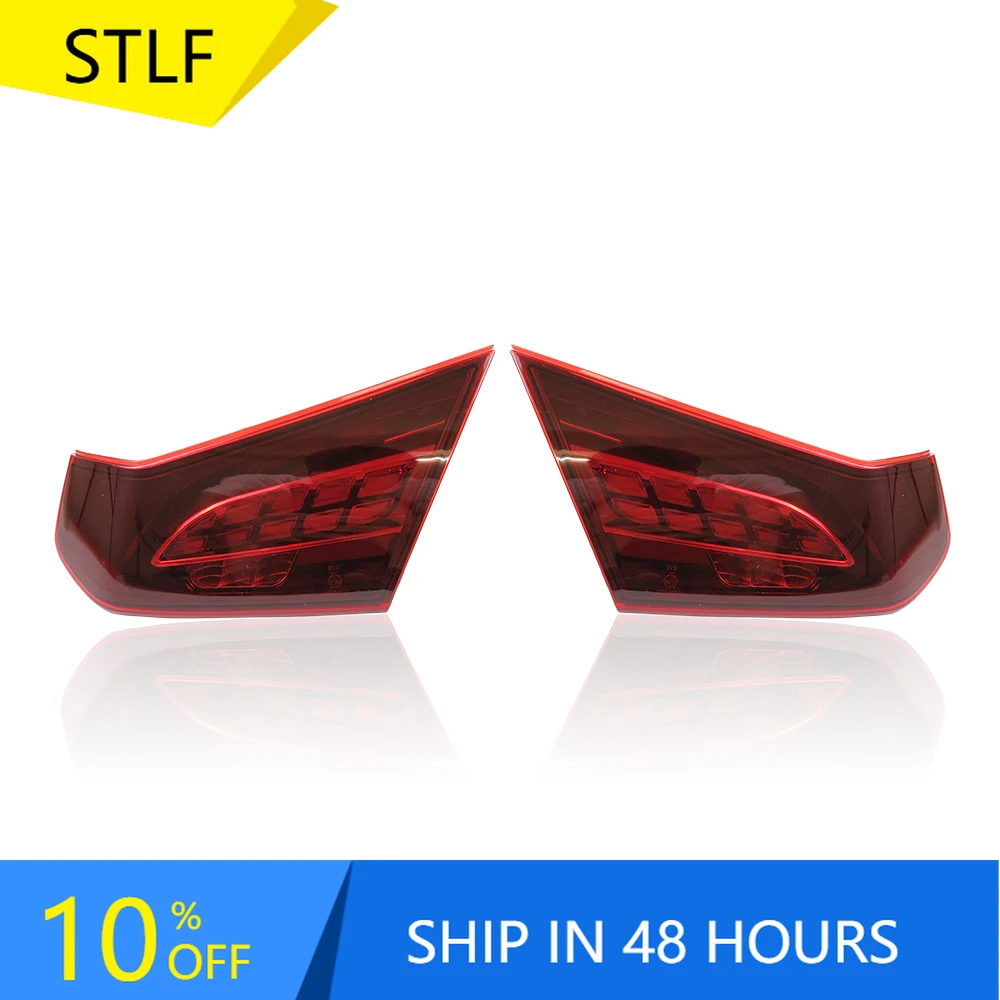 

STLFNew Inner LED Tail Lights 2139064608 2139064708 for Mercedess-Benzs W213 E-Class Car Taillights 12V 2021-2023