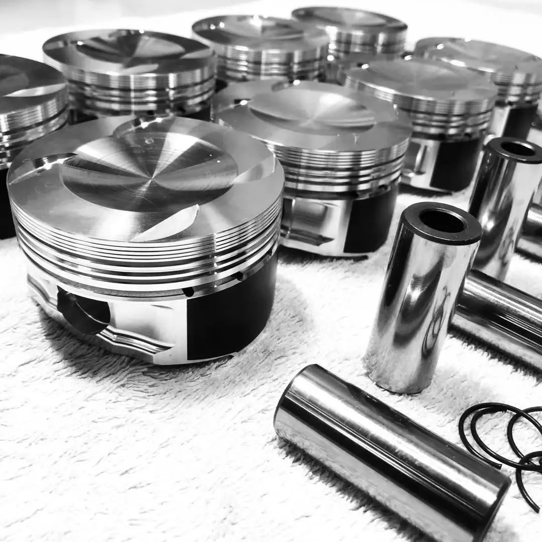 4.0T V8 82.5mm CR 9.5:1 Forged Piston QX Beam Forged Rod kit Forged Connecting Rods For au.di S6 S7 A8 S8 RS6 RS7 4.0T V8 TFSI