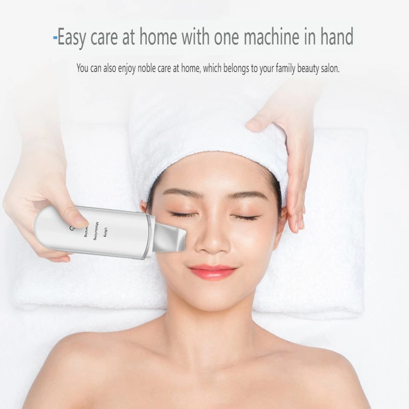 Electric Facial Beauty Device, ESM, Micro-current, Ultrasound, Vibration Massage, Pore Cleaning, Lifting, USB ML-071