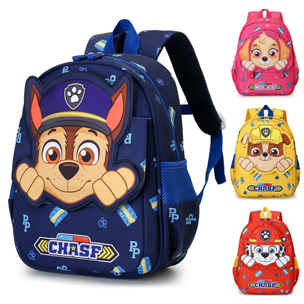 

Paw Patrol Children's School Bags Marshall Skye Rubble Chase Kawaii Kindergarten Schoolbags Satchel Backpacks Gifts Boys Girls