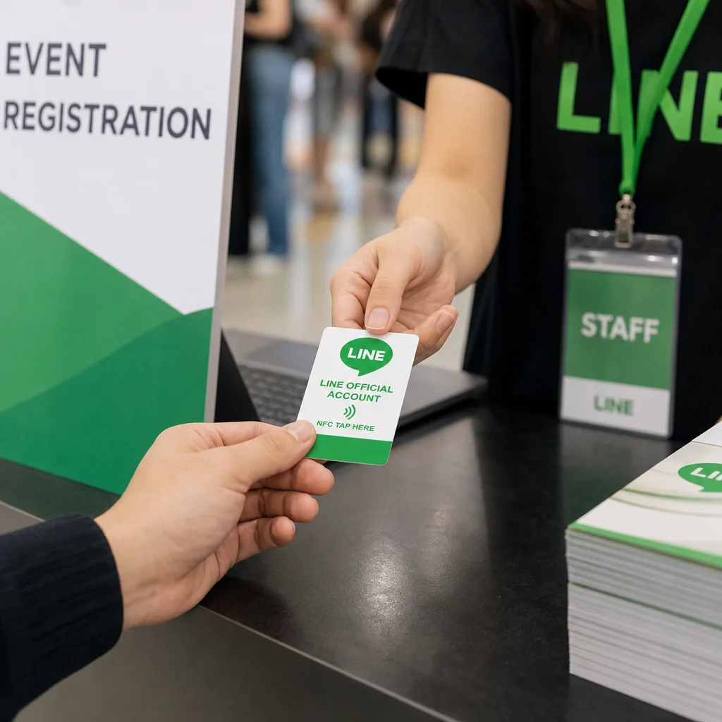 20PCS NFC Business Card LINE Menu Snapchat Tap to Connect Smart Contact and Social Media Sharing for Business Cafe Retail