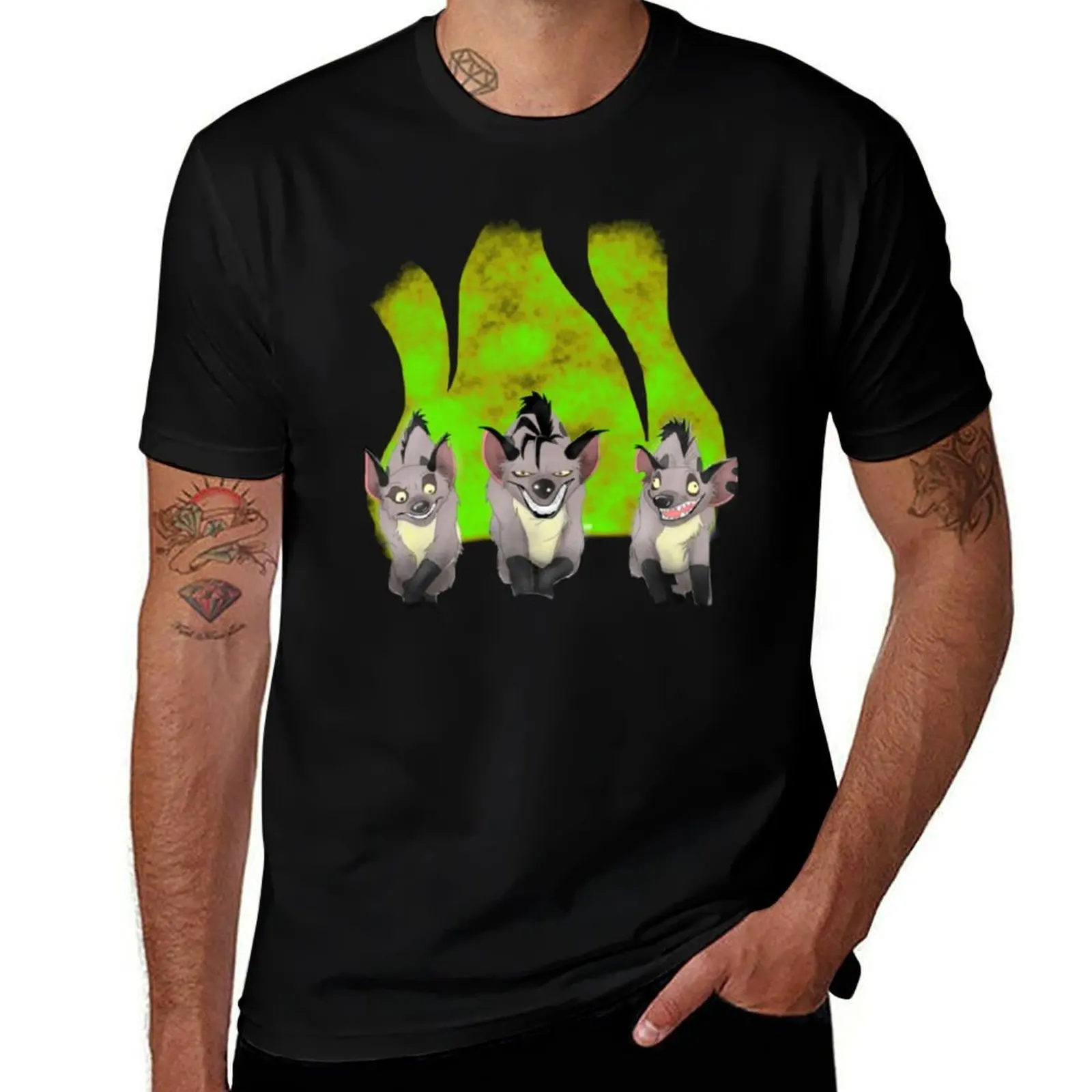 

Hyenas T-Shirt t shirt personalised men t shirt cotton 100% T-Shirt
