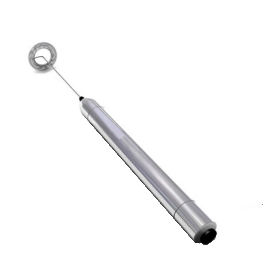 

Electric Milk Frother Handheld Stainless Steel Shaft Operated For Latte Cappuccino Hot Chocolate Coffee Stirrer