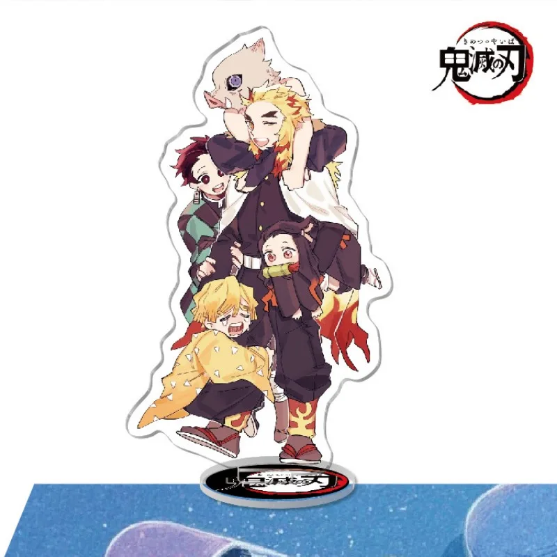 Bandai Demon Sayaer Acryic S Carrier Action Figure Demon Slayer: Kimetsu Yaiba Kamado Anime Peripherie Nezuko Tanjiro Mode l Schreibtisch und p Modus l Board