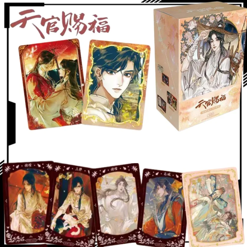 

Heaven Official's Blessing Qian Deng Zhao Gui Series Collectible Cards Cartoon Hua Cheng Card Anime Merchandise Holiday Gift