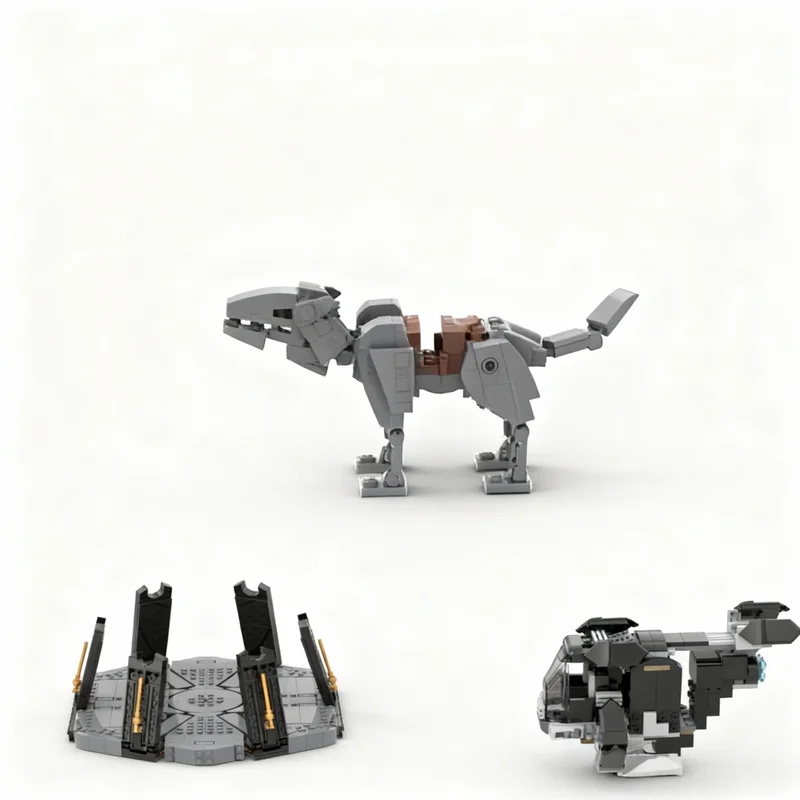 

861PCS MOC Space Battle Peridea Bundle 3 Mocs In 1 Model DIY Creative Ideas Assembly Building Blocks Birthday Gift Display Set