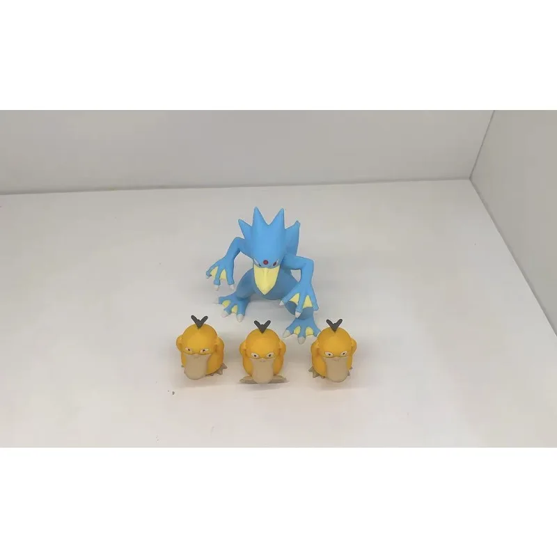 In Stock 3D Print 8.5cm Pokemon Figure Golduck Psyduck Anime Collectible Model Pvc Desktop Decorations Holiday Gifts Toys view 4
