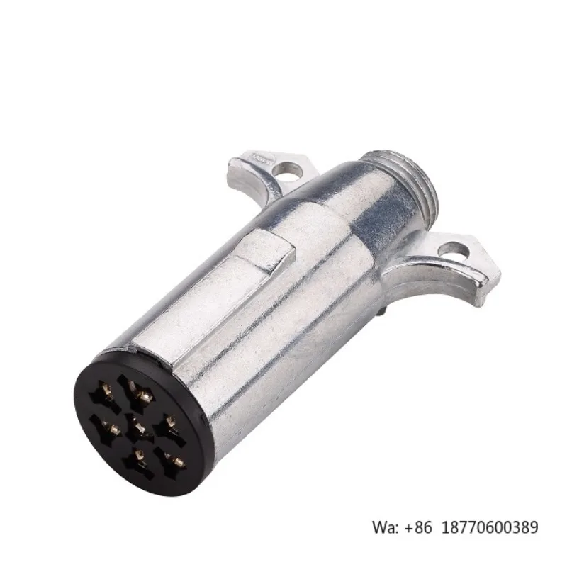 Hot Sale 5 Way Automatic Trailer Connector New Plastic Housing Trailer Parts Accessories 12-24V Replacement/Repair