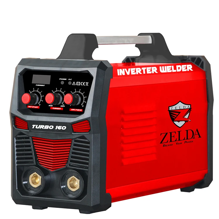 Design 3 Knobs IGBT Dc Inversor Soldador Mma 160 Inverter Welding Machine