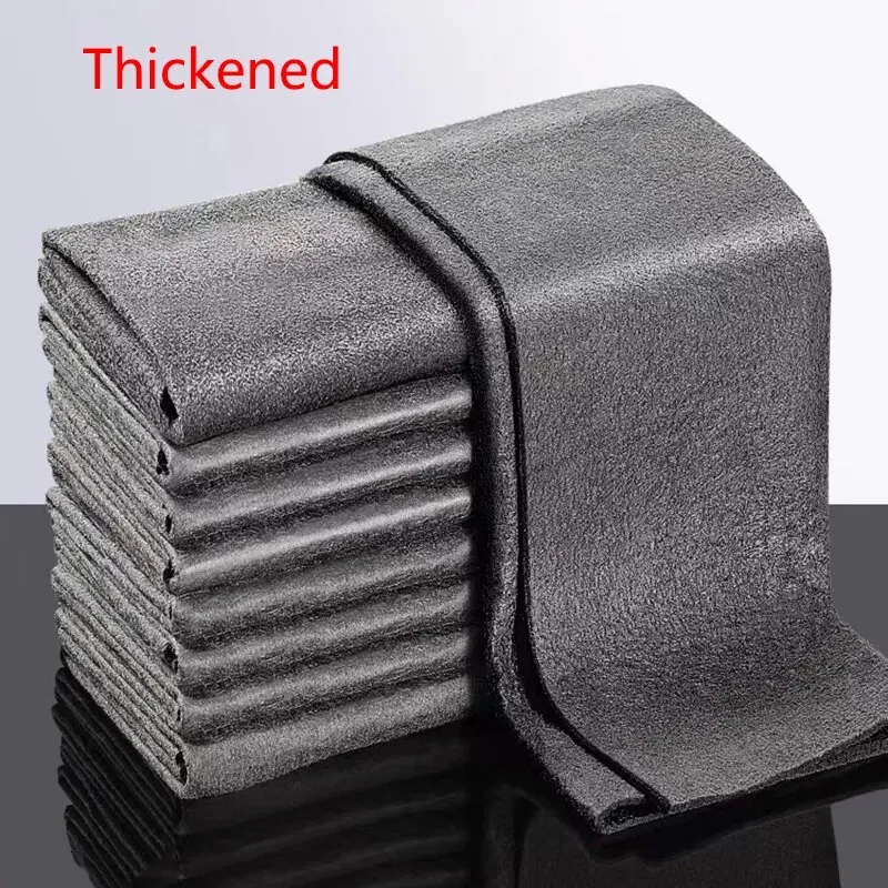 Thickened Aquarium Magic Cleaning Cloth No Watermark Glass Wiping Cloth Reusable Window Glass Cleaning Cloth rag Kitchen New