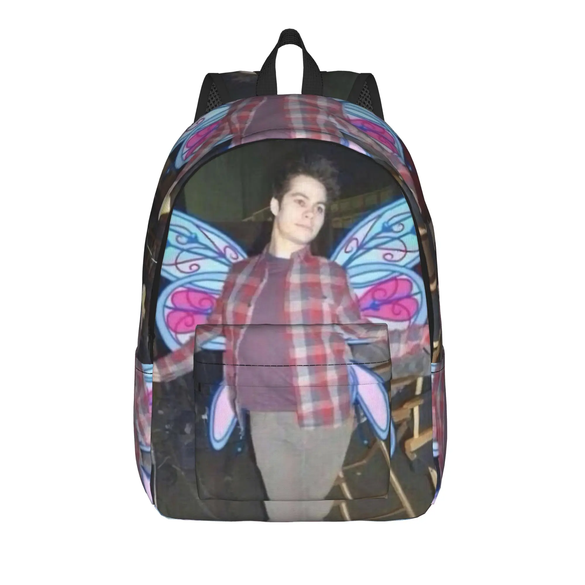 

Dylan Obrien Actor Backpack for Men Women Cool High School Work Daypack Laptop Computer Shoulder Bag Gift