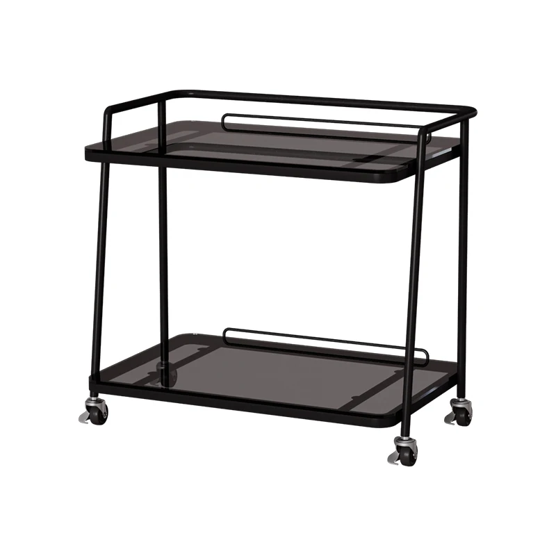 

Couch side French medieval small table, living room coffee table rack side cabinet dining car mobile trolley side table