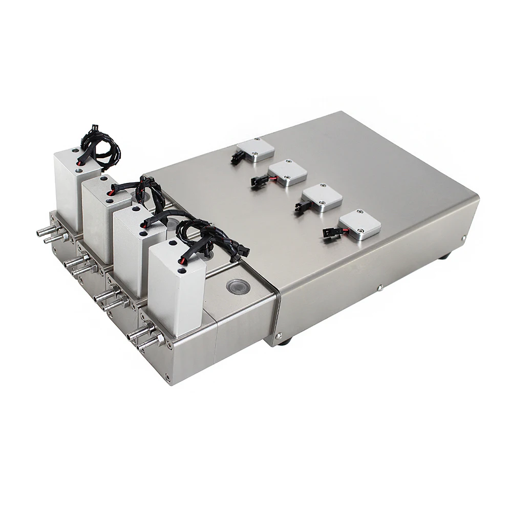 Reusable Multi-Head Ceramic Dispensing Pump For Detergent Chemical Reagent Liquid Processing  Customization Supported