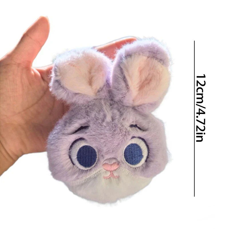 Disney Zootopia plush toys Nick Wilde Judith Laverne Hopps plush coin purse charm cartoon bag pendant birthday Christmas gift