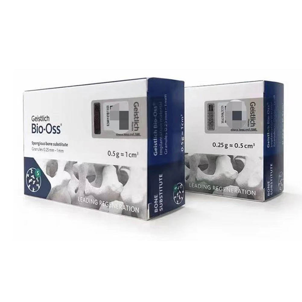 Geistlich Bio-Oss Bone Graft Powder Tooth Repair Collagen Bio-Gide Resorbable Biological Membrane  Dental Restorative Periosteum
