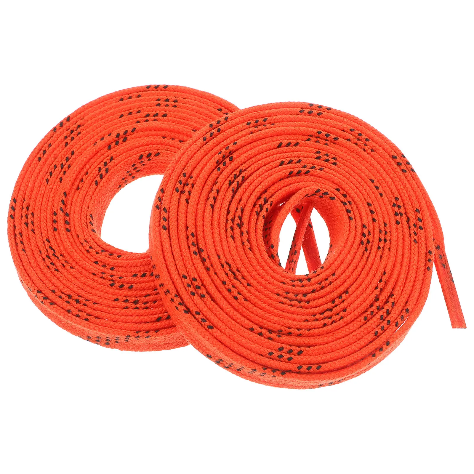 

1 пара вощеных шнурков для хоккейных коньков, прочные плоские шнурки для коньков для хоккея на льду, роликовых коньков, аксессуары для фигурных коньков