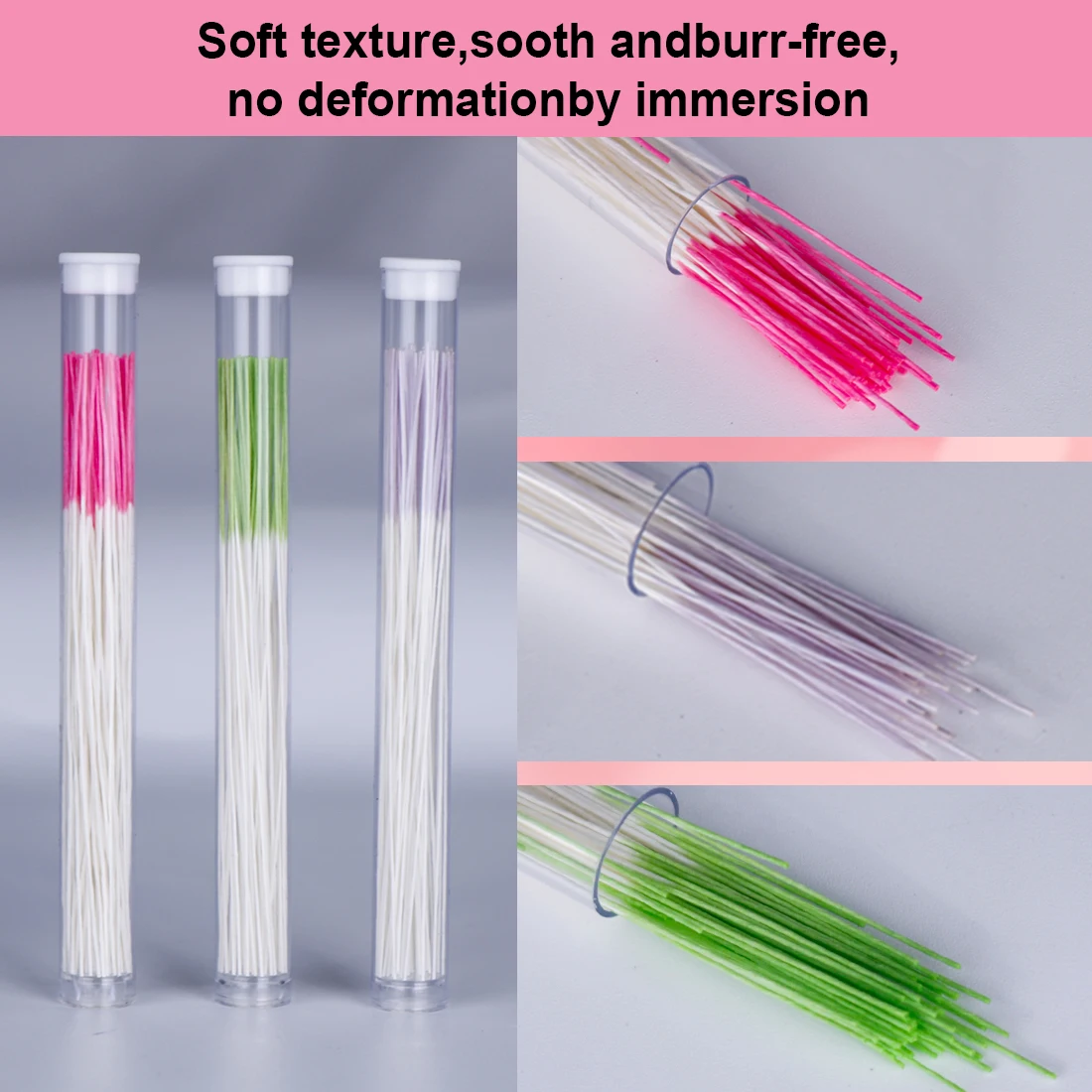 KVM Ear Piercing Cleaner 15ml Mint Lavender Rose Scent Disposable Ear Hole Cleaning Thread Kit Piercing Aftercare Tool