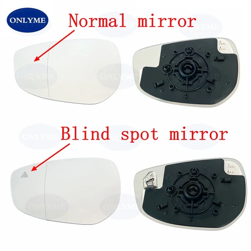 Espejo de punto ciego con calefacción gran angular para coche, cristal para Mazda 3 2019 2020 2021 2022 2023 2024 / Cx30 2020 - 2024