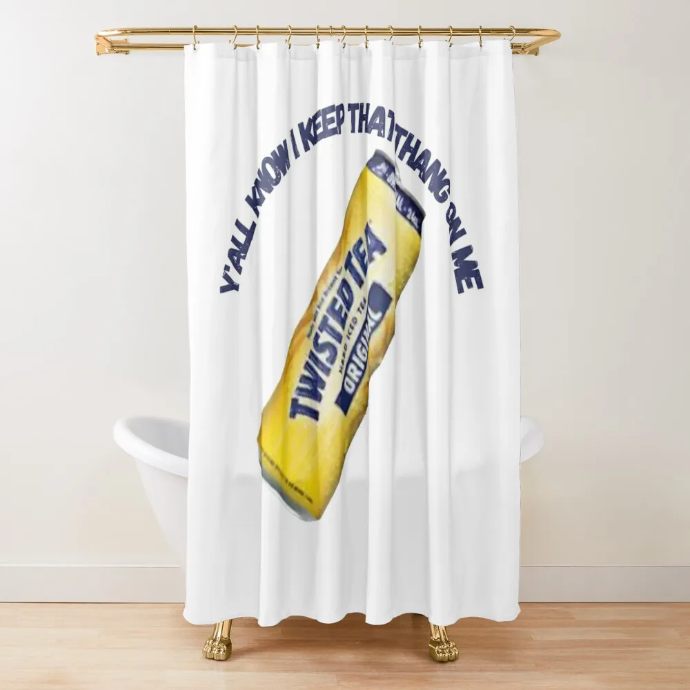 

Twisted tea Shower Curtain Bathroom Shower Set For Shower Modern Bathroom Accessories Curtain