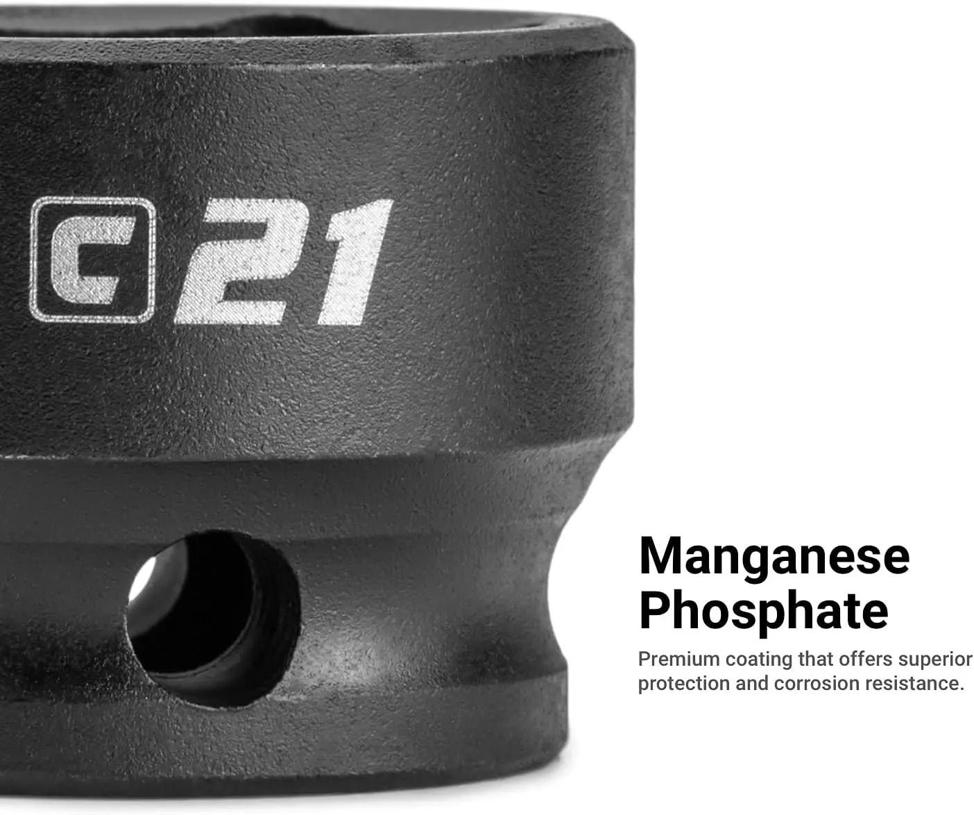 Stubby Impact Steckschlüsselsatz (3/8" Antrieb/metrisches Set)