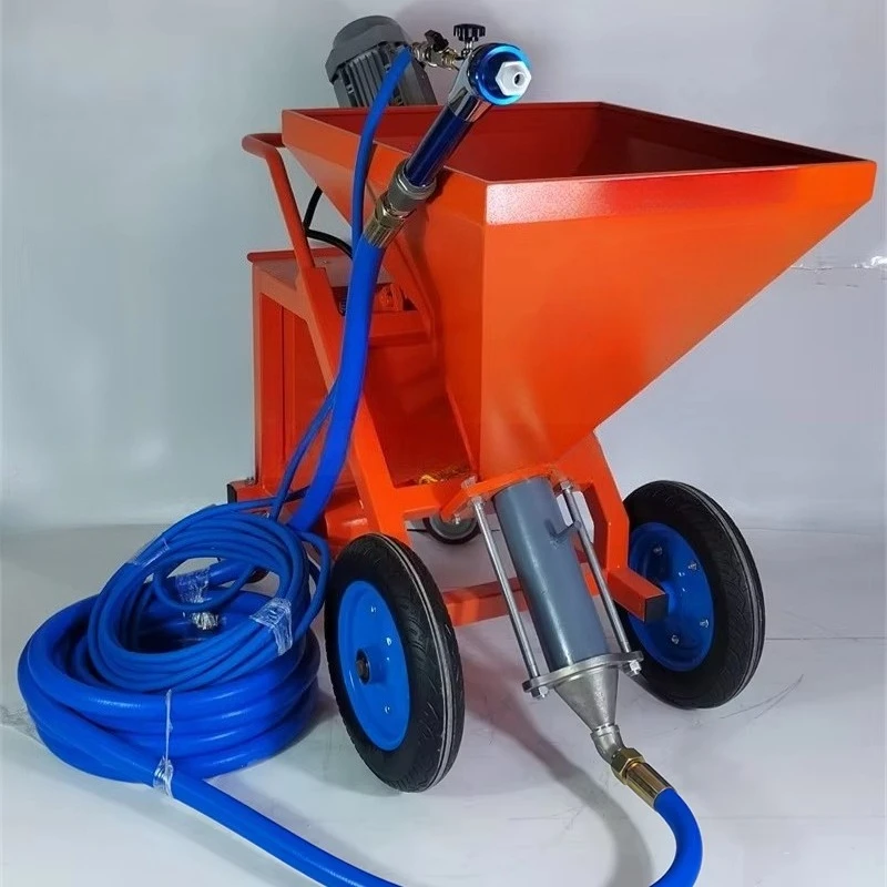 Smooth Operation Mortar Sprayer Low Vibration Pump for Detailed Work  For  Teams Efficient Pump Mortar Spray Machine Customized