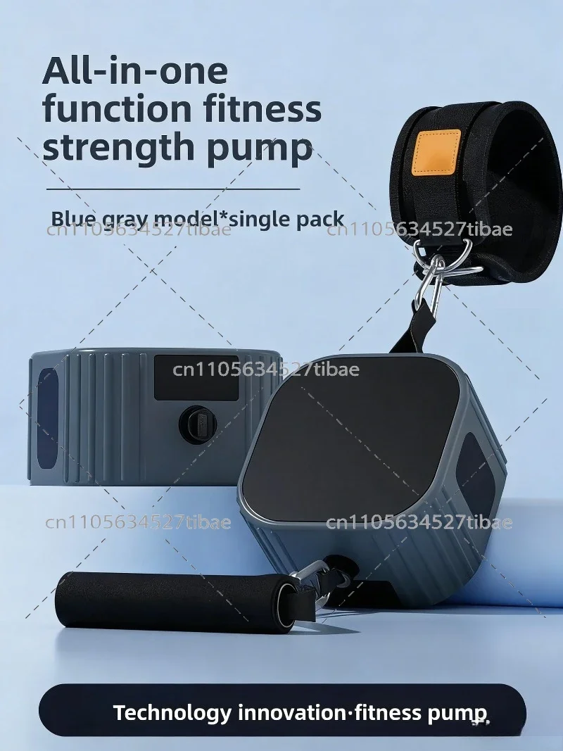 Multifunctional Fitness Trainer Resistance Band Puller Rowing Chest Exercise Strength Training Equipment