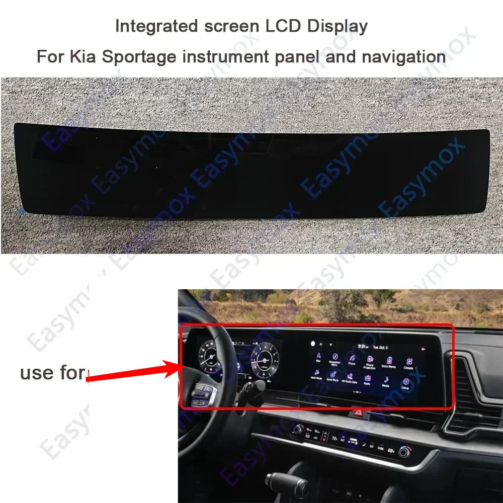 

Full TFT LCD Display for KIA Sportage 94013DW001 2023 2024 MULTIMEDIA NAV INFO C313MAR01.0