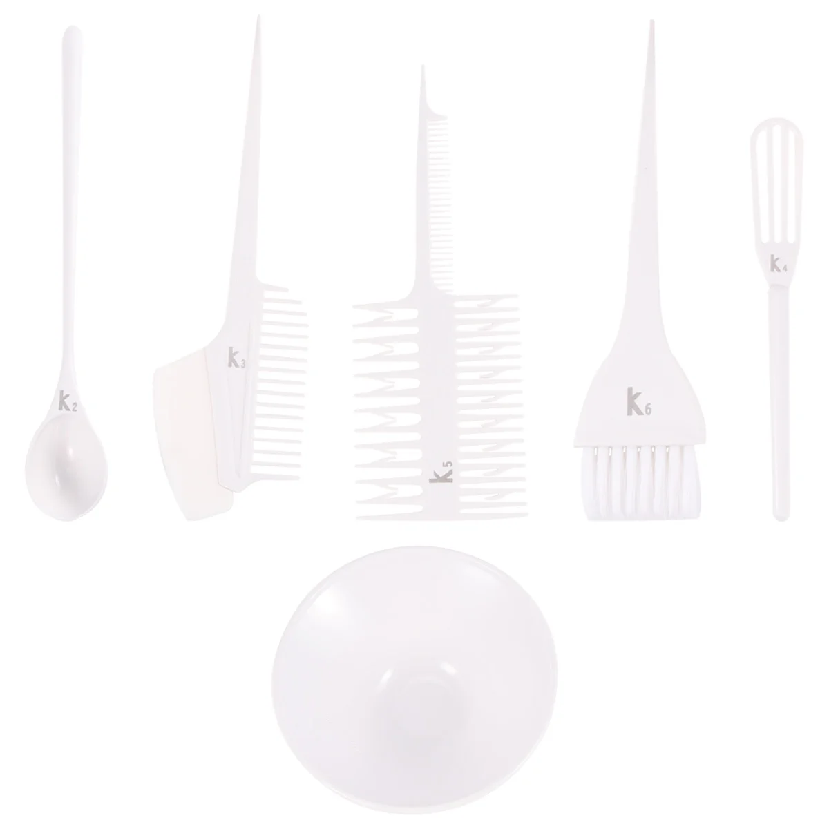 

Набор для окрашивания волос: расческа-кисть, профессиональная парикмахерская миска, лопатка, мешалка, инструменты для окрашивания в салоне и дома, для самостоятельного использования