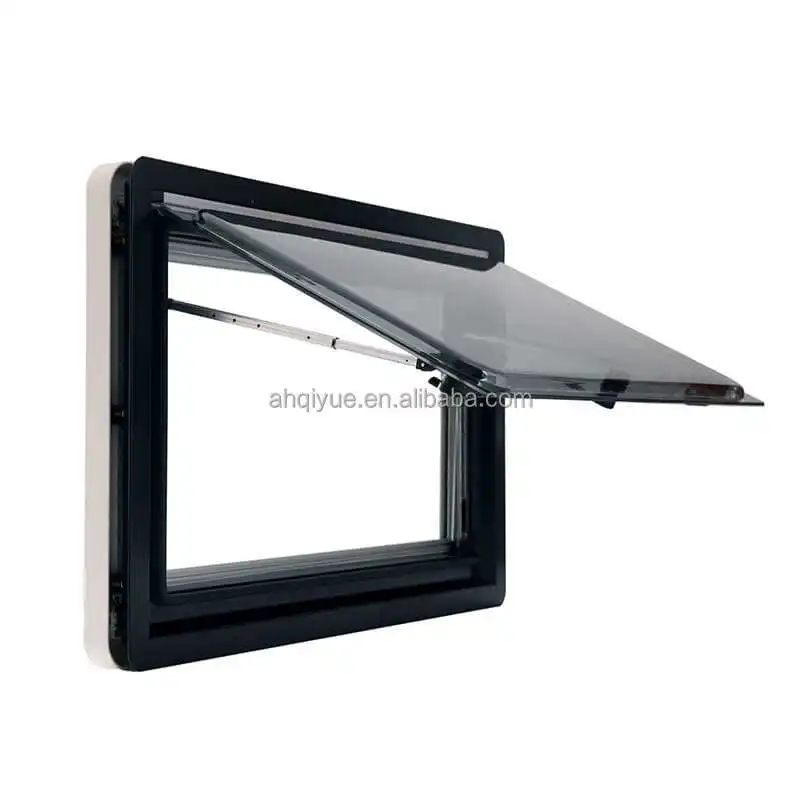 

Intelligent Library QIYUE Wholesale RV Caravan Motorhome Right Angle Side Awning Window 500x500mm Durable Side Window With Sunsh