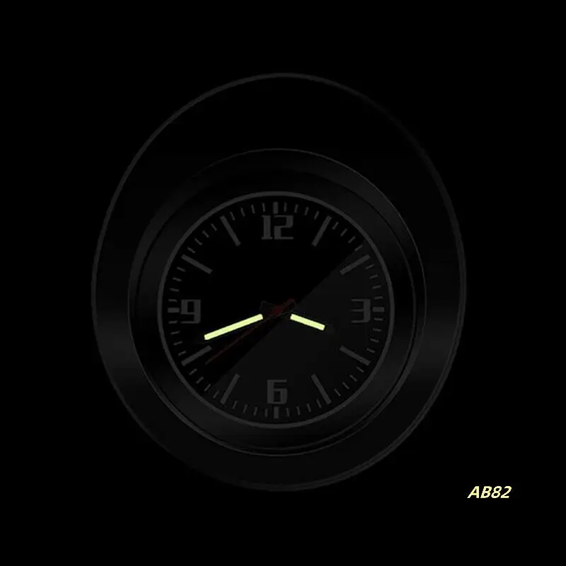 3X Electronic Car SUV Interior Dashboard Clock Console Decor Backlight Car Accessories