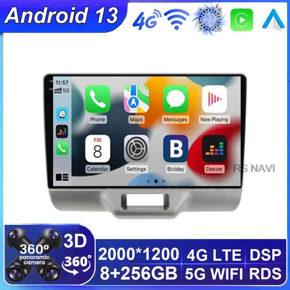 

Android 13 Car Radio For Suzuki Wagon R Every 2014 - 2021 Central Multimedia Video Player Autoradio GPS Navigation Auto DSP BT