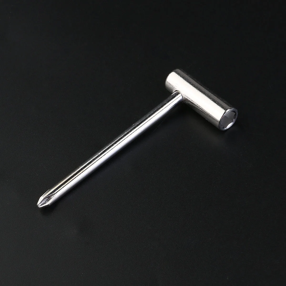 

Electric Guitar Truss Rod Wrench 8Mm 5 16 Inch Silver Metal Precision Tool for Neck Adjustment and String Action Tuning