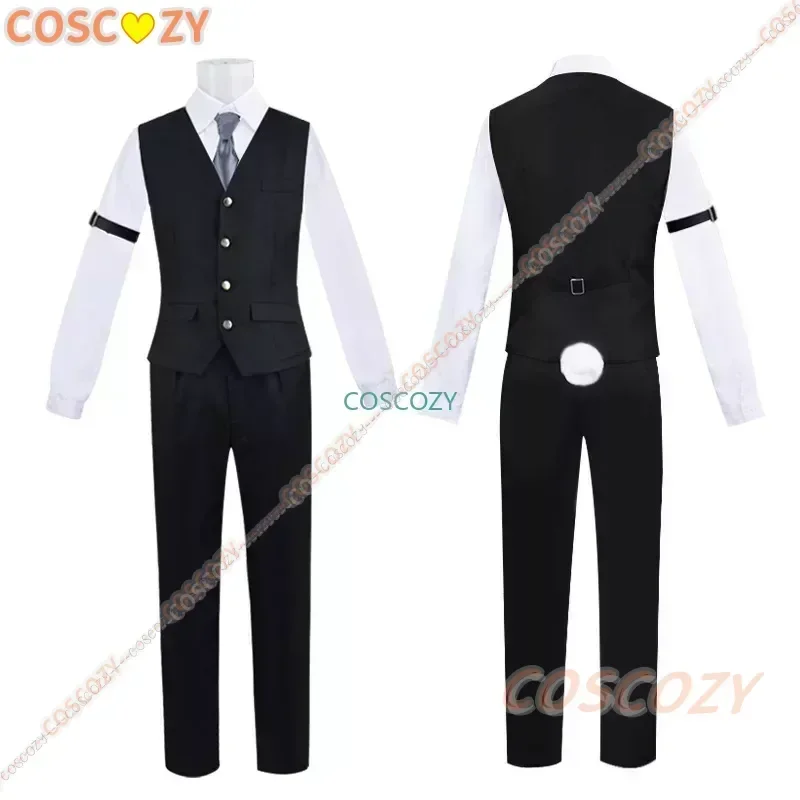 أزياء كوسبلاي لوف آند ديب سبيس زيفيا التأثيرية، بدلة أرنب للجنسين، ملابس تنكرية للعبة الرسوم المتحركة للهالوين كون للرجال