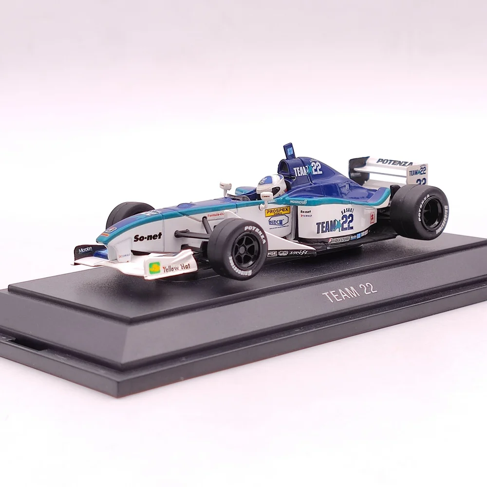 EBBRO 1:43 for Formula Nippon 02 TEAM 22 Blue Diecast Model Cars Limited Collection Racing Toys Gift