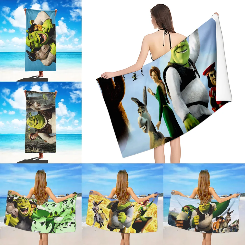 M-My Swamp Beach Towel Microfiber Sand Free Quick Dry Soft Sandproof Pool Towels Gift for Women Travel Gym Shower Camping