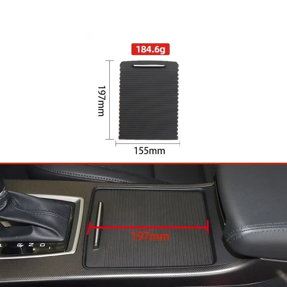 Black Interior Car Drink Water Cup Holder Cover Blind Shutter Trim For Hyundai Mistra 2014-2019 84670-B3000 Auto Interior Parts - view 4