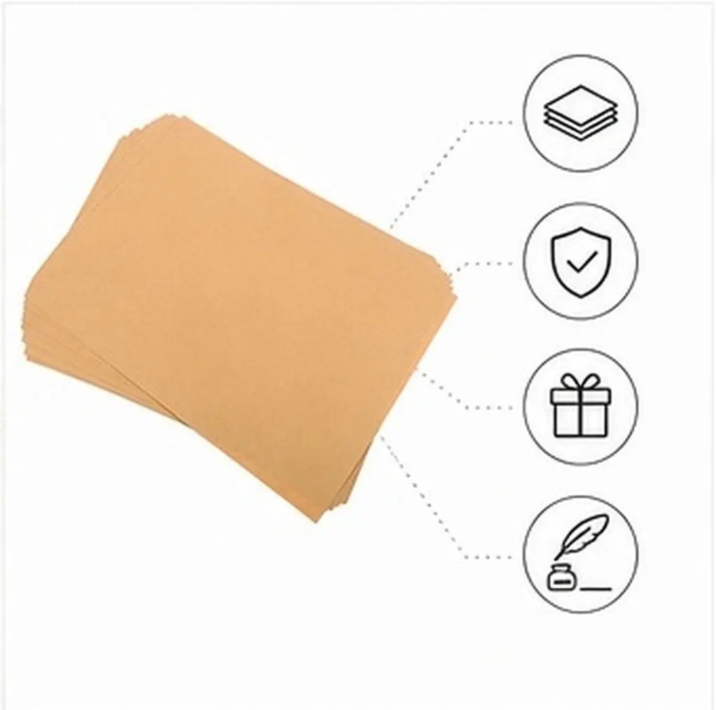 20Pcs Letter Paper Vintage Thick Texture Writing Paper Pack for Letters Invitations Notebooks Stationery Writing Supplies