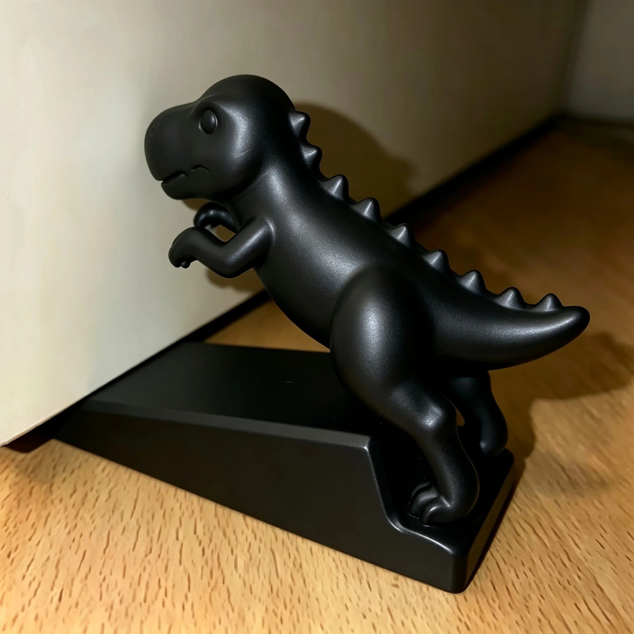 1pc Dinosaur Doorstop, Wedge-Shaped Non-Slip Door Stopper, T-Rex Door Holder for Bedroom Bathroom Office, Decorative Door Block