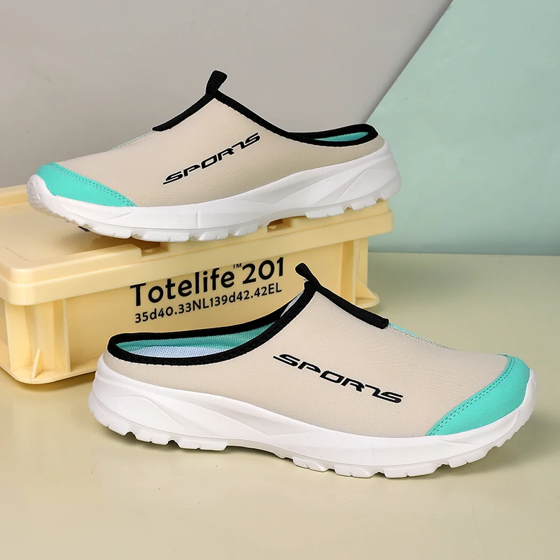 

Flat Shoes, Women's Autumn Shoes Breathable Mesh Slippers Barefoot Men's Platform Outdoor Comfortable Walking and Hiking Shoes