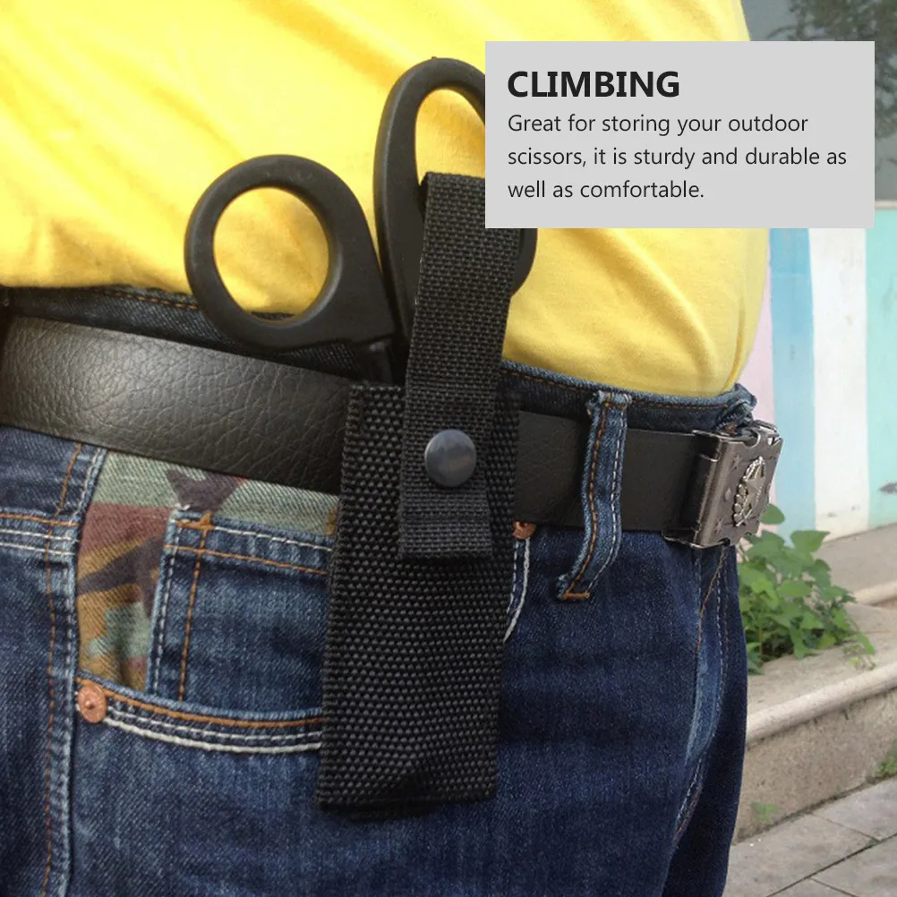 

2 Pcs Medical Scissors Bag Fanny Pack Pouch Holder Pocket Shears Student Storage