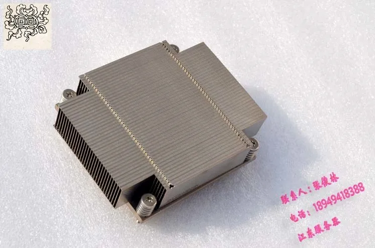 

Ltsf For DIY 1U Server Heatsink 1155 11cm*9cm*2.5cm Holesize 8cm*8cm