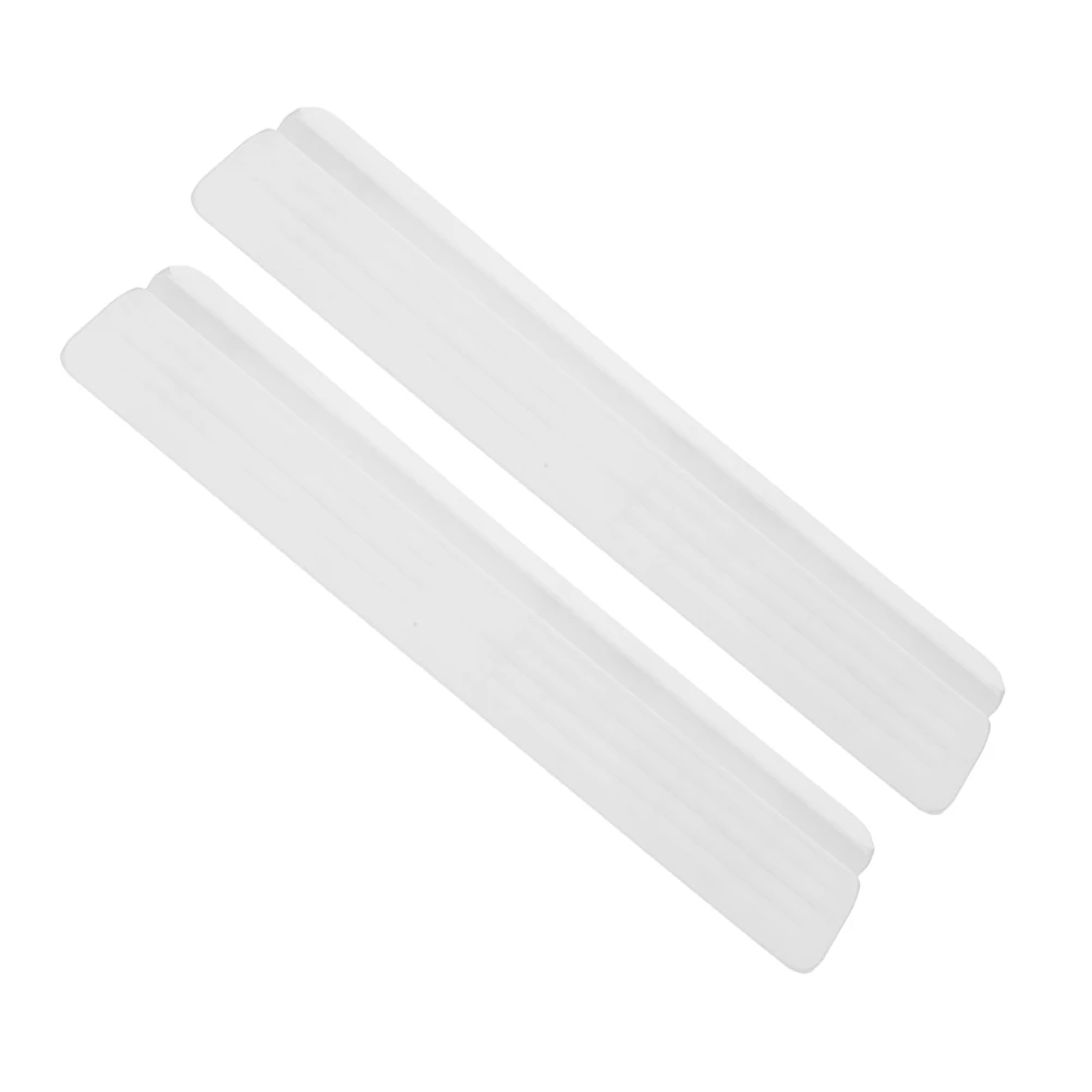 

2 Pcs Fence Anti-skirt Boards Doorway Transition Strip Dog Safety Gate Guardrail Gap Bridge Pet Plastic Floor Baby