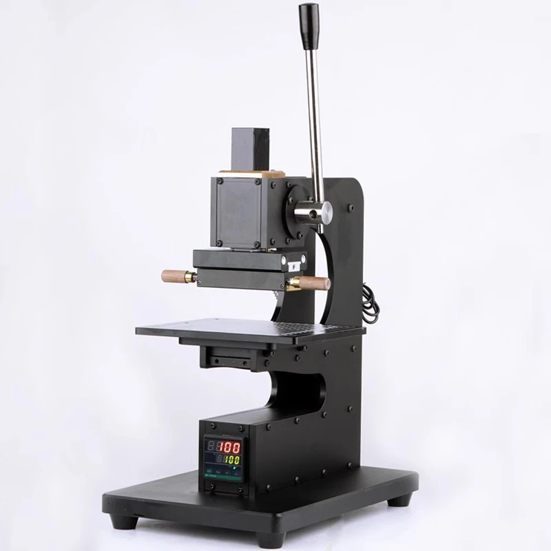 

Hot Stamping Machine With Infrared Locator DIY LeatherCraft Stamp Embossing Heat Press Machine