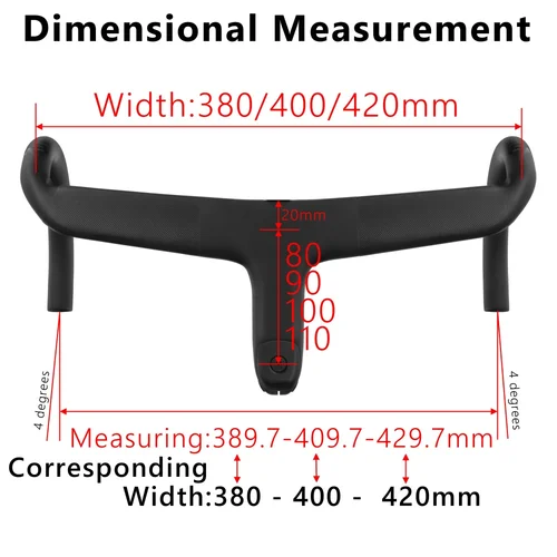 Imagen 2 del producto KOCEVLO-vástago de mango de carbono para bicicleta, cables internos integrados, manillar para marco SL7/SL8 de 28,6mm con espaciadores