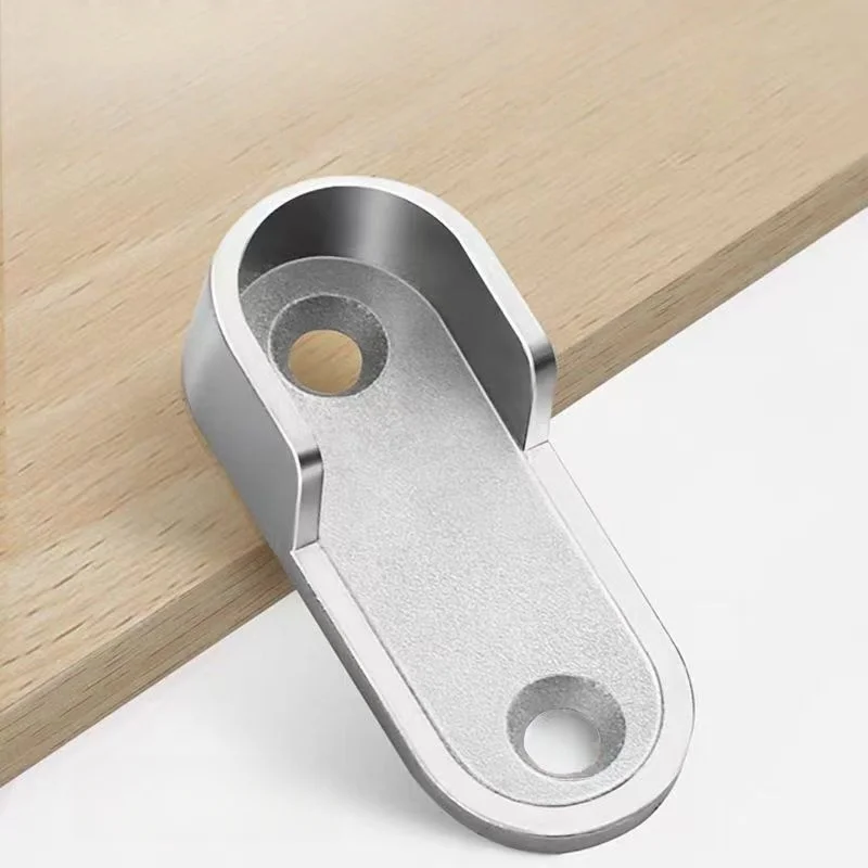 2/6/8 قطعة على شكل حرف U سميكة خزانة الملابس أنبوب قوس دعم قضيب ، أثاث الأجهزة ، اكسسوارات الخزانة سهلة التركيب