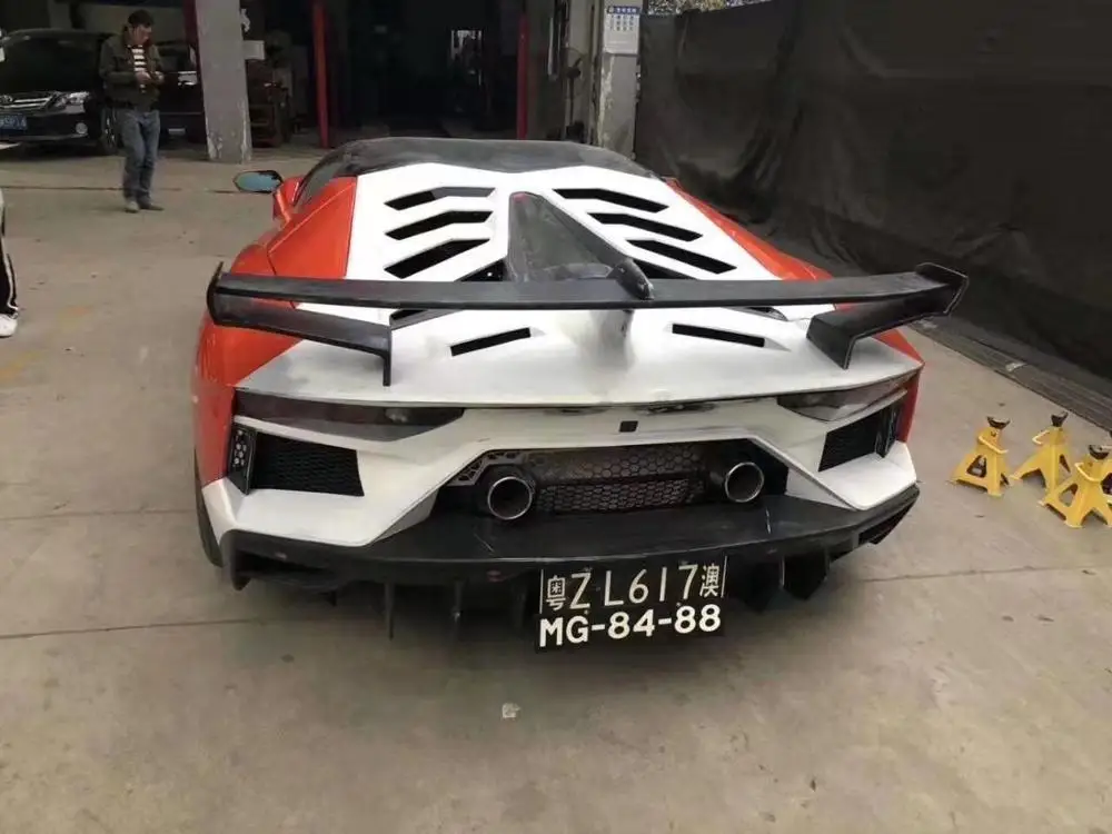 طقم هيكل SVJ لـ Aventador LP700 LP720 LP750 إعداد مثالي عالي الجودة